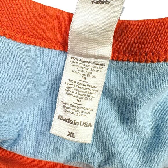 Vintage 2004 American Apparel Napoleon Dynamite Movie Promo Ringer Tee - Size XL - Picture 7 of 9